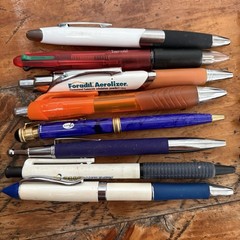 Drug Rep Pharma Pharmaceutical Logo Pen Lot of 16 Advertising Collectible Pens