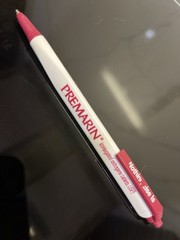 Pharmaceutical Drug Rep Prempro Pen Premphase Collectible Clicker White Rare
