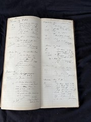 Handwritten Chemist Prescription Ledger Kennington Park London Pharmacy 1920