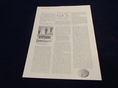 1966 Michigan Outdoors Club Digest w/Annual Fishing Contest Winners info B139