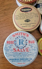 Vintage Pharmacy/medicine salves & ointments Lot of 7