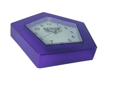 Requip Pharmaceutical Rep Office Clock Purple 10 Inch Diameter