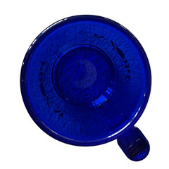 Prozac Pharmaceutical Pharma Drug Rep Promotional Mug – Blue Plastic with Lid