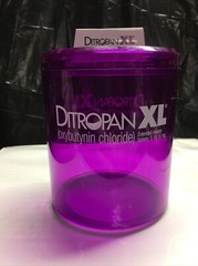 Ditropan XL Jar Multipurpose Drug Rep Pharmaceutical Pens Plastic Collectibles