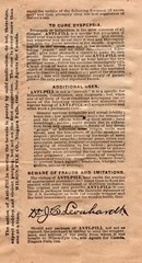Dr. J.S. Leonhardt ’s Anti-Pill Directions & Advice – Vintage-Wilson-Fyle-Canada