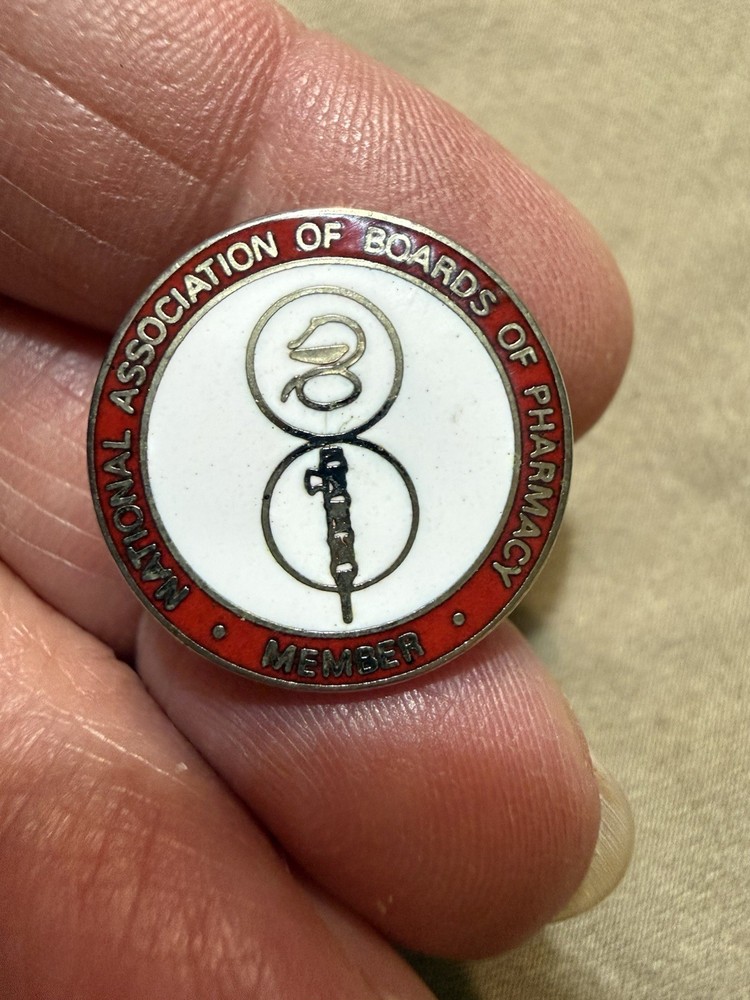 Vintage National Assn Of Boards Of Pharmacy Lapel Pin