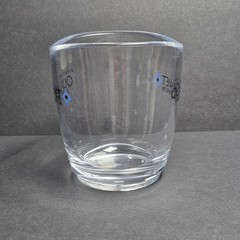 Quadramet Pharmaceutical RX Rep Cup Mug Medical Promo Hard Plastic Clear