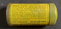 Old Empty Medicine Tin Dr. Edward’s Olive Tablets Laxative Columbus Ohio
