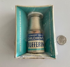 Vintage 1967 Bristol-Myers Children’s Bufferin Pediatric Formula NEW OS