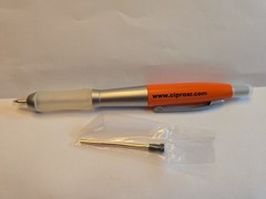 Rare CIPRO XR Lighted Metal Pen Pharmaceutical Drug Medical Promo