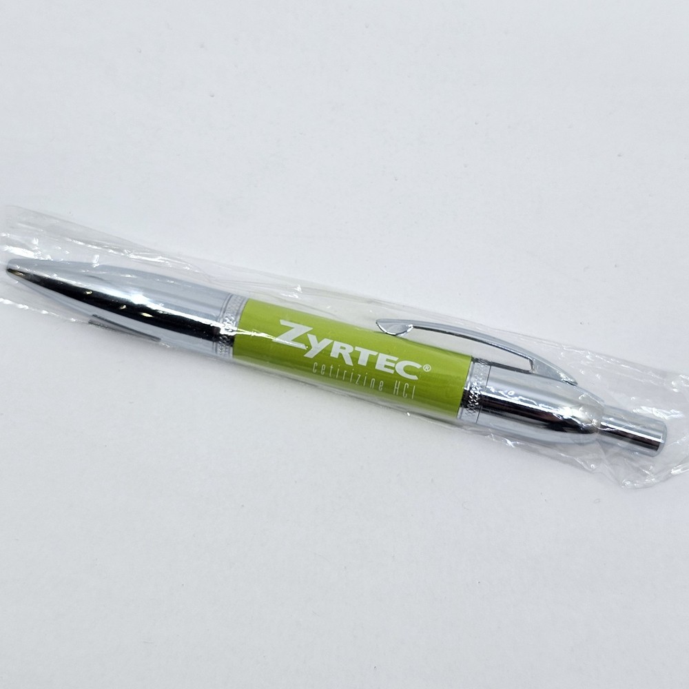 Drug Rep ZYRTEC Collectible Heavy Metal Pen RARE