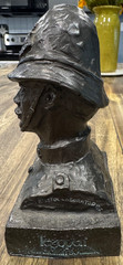 1977 The Oxford Bobby Resin Bust Bristol Laboratories Tegopen Promotional Statue