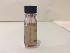 Vintage 1950s Glass Pharmaceutical Bottle BAUER & BLACK Merthiolate ANTISEPTIC