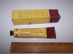 Vintage APC AMERICAN PHARMACEUTICAL COMPANY Zinc Oxide Ointment Tube NEW YORK NY