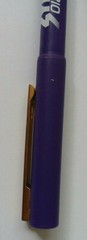ZYPREXA (5″ X 1/2″) Pharmaceutical DRUG REP BIC METAL POINT PEN – PURPLE