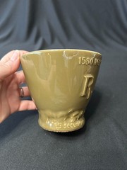 Vintage Apothecary Mortar Louis Hebert Ceramic