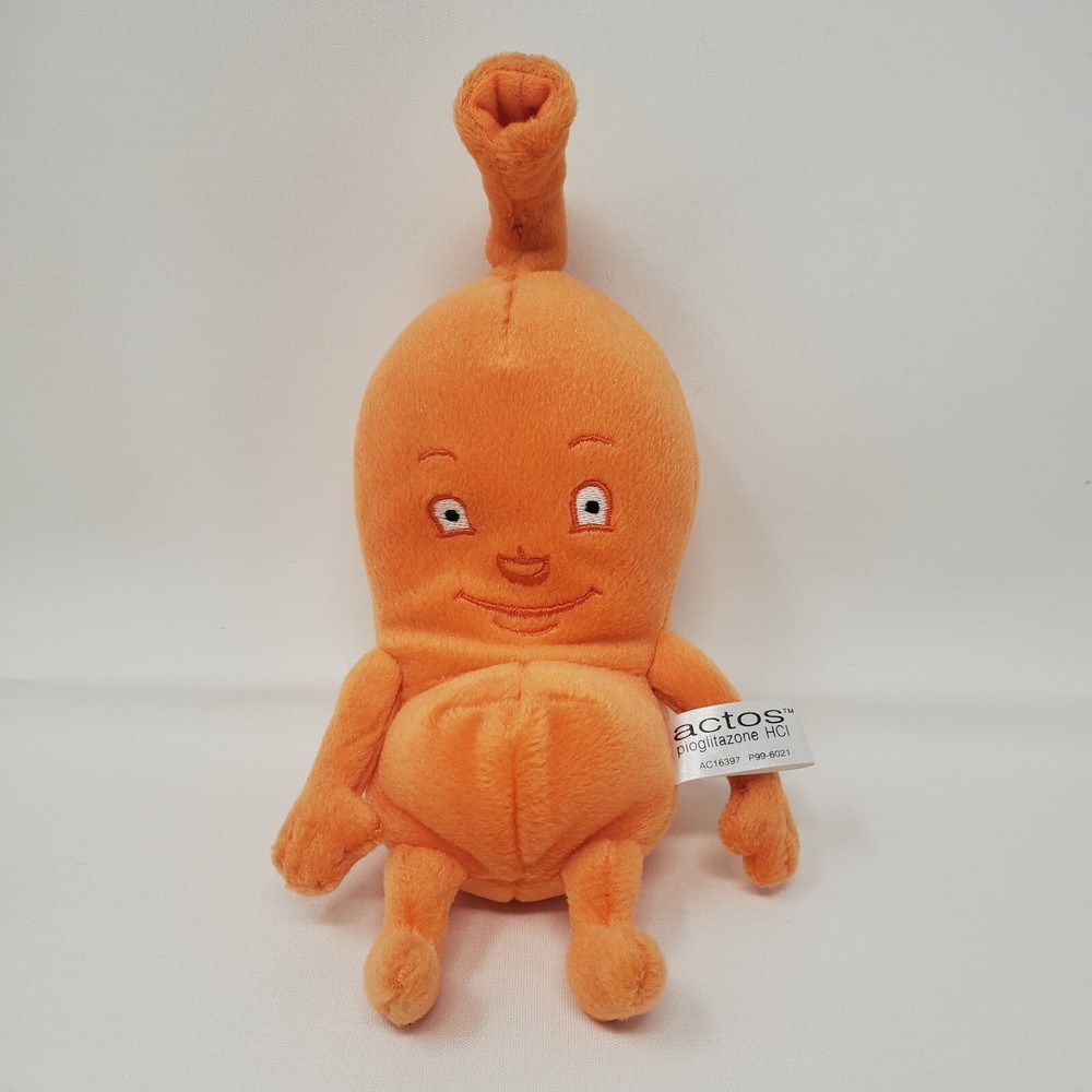 Small Stomach Body Part Plush Stuffed Toy Bean Bag Plush ACTOS 6″