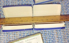 4 VTG Preston Pharmacy Boxes Cardboard Binghamton NY, Nazareth & Stroudsburg PA