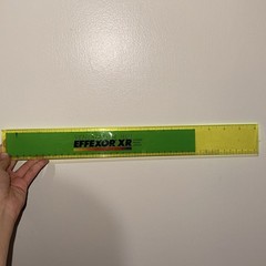 Effexor XR Green Ruler Pharmaceutical Drug Rep Promo Advertising