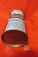 Vintage Original DEWITT’S ANTACID MEDICINE RX POWDER Tin Pharmacy Medical full