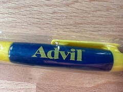ADVIL Promo Ballpoint Pen LOT 12 Drug Rep Pharmaceutical Advertising Vintage HTF