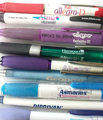 Lot of 10 Pharmacy Drug Representative Pens – Untested- Lot 2