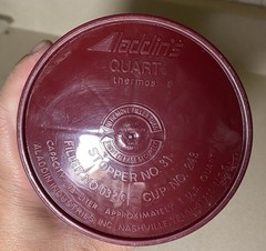 Meclomen Pharmaceutical Drug Rep Promo Aladdins Quart Coffee Thermos Promotional