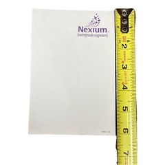 Nexium Pharmaceutical Drug Rep Advertising Sticky Large Post It Note Pad 4×6”