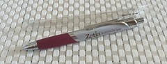 Drug Rep Pharmaceutical Memorabilia Metal ZETIA Pen w/Plastic Cover, NIP