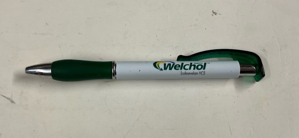 Drug Rep Pen Welchol Pharmaceutical Promotional Advertising Promo Pharma