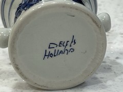 Squibb Rx Mini Mortar – Delfts Holland – Squibb Pharmaceutical Co 1959 – 2″