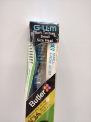 Vintage Gum Butler 407 Small Toothbrush 4 Row Adult Small