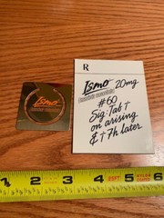 Drug Rep Ismo Rx Magnet and metal clip pharmaceutical
