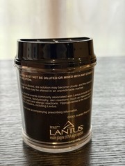Lantus Pharmaceutical Rep Pencil Pen Holder Office Supply Open 24 Hours