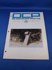 OCP ON CONTINUING PRACTICE INFORMATION MAGAZINE 1977 ONTARIO COLLEGE PHARMACISTS