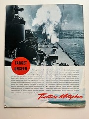 Dec 1942 WWII Abbott Labs Battlefield Drugs Magazine w/ WWII Nazi Poster Cover