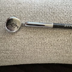 Rare Pysch Drug Rep Pen w/ RN Holder pin with retractable chain works