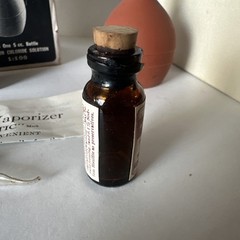 Antique Adrenalin Vaporizer Set Glaseptic Parke Davis & Co Detroit MI Complete