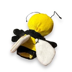 NASONEX Nasal Spray Drug Rep Bumblebee Bee Finger Puppet Plush Toy Ad Vintage