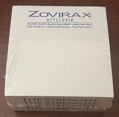 Zovirax Pharmaceutical Drug Rep Promo Post It Notes 2.75 inch Square
