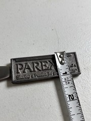 PAREXEL Pharmaceutical Advertising Letter Opener Heavy