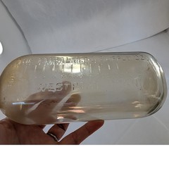 Antique Bottle The Embalmers Supply Co Westport Conn Glass 100 year old bottle