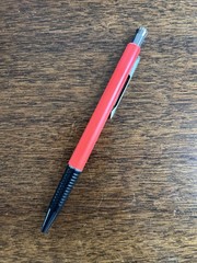Procardia XL Medical Drug Rep Pharmaceutical Pen Metal Red Black Sample Working
