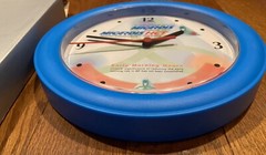 Vintage Micardis HCT Wall Clock Drug Rep 10″ w/original Box Doctors Office Prop