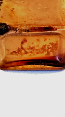 TERPENTIN OIL,Glass Apothecary Clear Jar, Dr. Schoenfeld-Duseldorf, 50ml, 1930’s