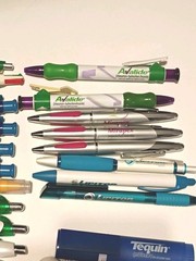 Pharmaceutical Pens Drug Rep Januvia, TriCor, Altace, Enablex & More Lot of 48
