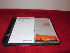 Vintage Sanofi Aventis Pharmaceutical Portfolio / Binder with Treatment Planner