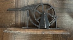 Cast Iron Pharma CORK ROLLER / PRESS Enterprise No. 2 ANTIQUE Circa 1867 Pat