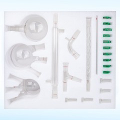Chemistry Glassware Set – 32PCS Laboratory Glassware Kit with 24/40 Joint 100…