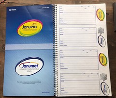 JANUVIA JANUMET PHARMACEUTICAL DRUG REP MESSAGE BOOK